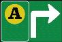 Alternative route marker