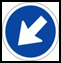 Keep left