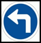 Turn left only