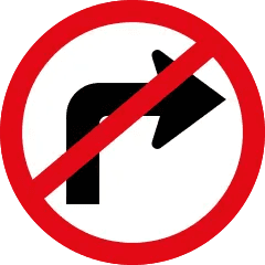 right turn