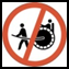 Rickshaws prohibited
