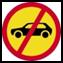 Motorcars prohibited