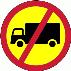 Goods vehicles prohibited