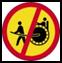 Rickshaws prohibited