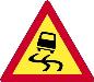Slippery road