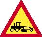 Grader working