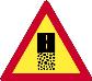 Gravel road ends