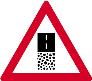 Gravel road ends